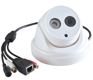 Μίνι εσωτερική κάμερα θόλων νυχτερινής όρασης IR 2 Megapixel IP κάμερων ασφαλείας CCTV