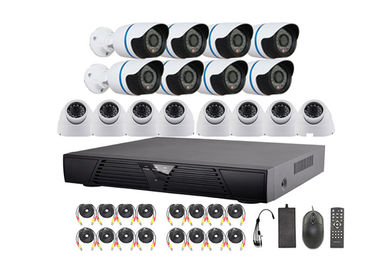 Συστήματα κάμερων ασφαλείας CCTV δικτύων σφαιρών/θόλων 720P 960P IP με το μακρινό ελεγκτή