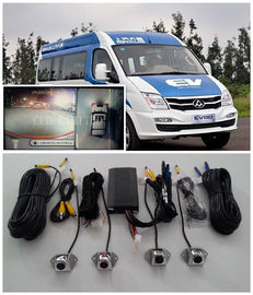 4 φορτηγό κάμερα-360 καναλιών DVR κάμερα ασφαλείας αυτοκινήτων βαθμού HD για τα φορτηγά και τα λεωφορεία, σύστημα άποψης πουλιών