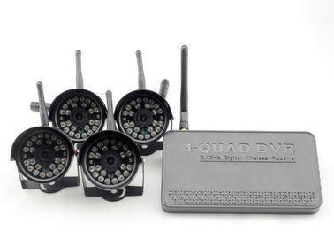Ψηφιακό RF τέσσερα κάμερα 4 υποστήριξη SD συστημάτων ασφαλείας καναλιών DVR/κάρτα TF
