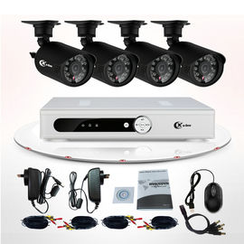 CMOS IR 4 ασύρματα υπαίθρια συστήματα κάμερων ασφαλείας εξαρτήσεων CCTV DVR καναλιών για το σπίτι