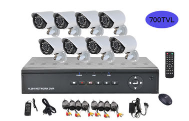 8 υψηλό ψήφισμα 1/3 συστημάτων ασφαλείας 700TVL Dvr καναλιών» κάμερα CMOS