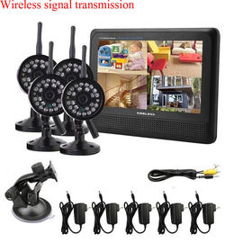 4 ασύρματο σύστημα CCTV DVR εικόνων τετραγώνων CH, τηλεοπτικά συστήματα ασφαλείας DVR